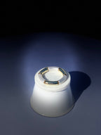 Bracelet de perles or et blanc