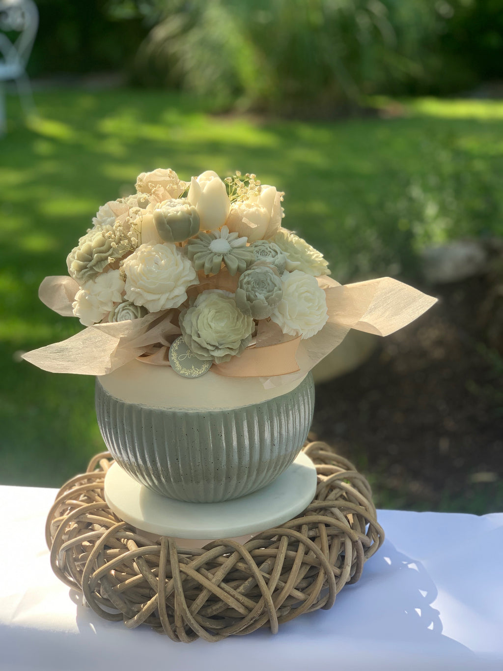 Bouquet de fleurs (20 à 25 fleurs)