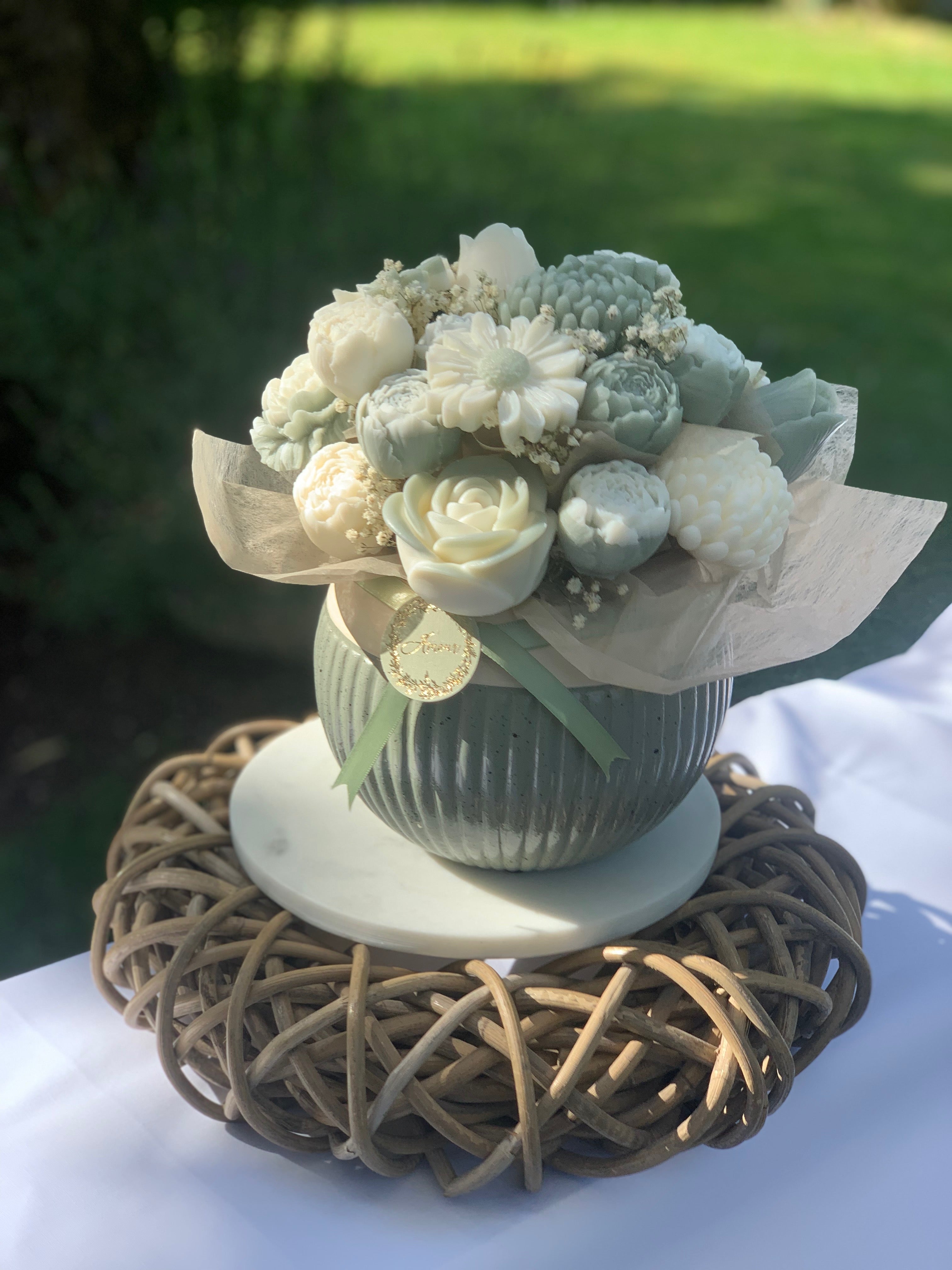 Bouquet de fleurs (20 à 25 fleurs)