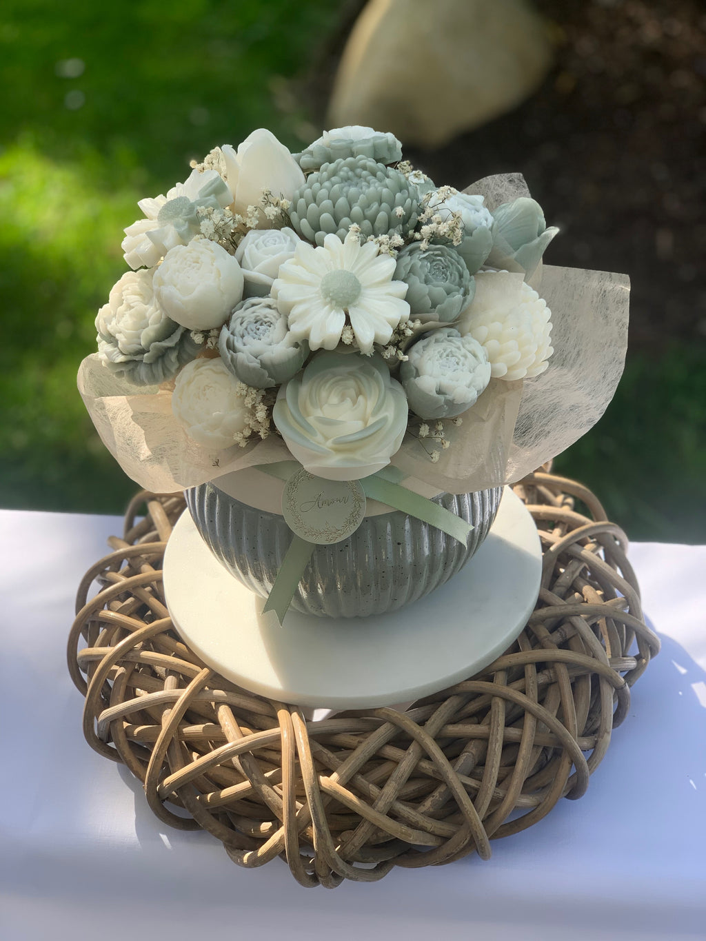 Bouquet de fleurs (20 à 25 fleurs)