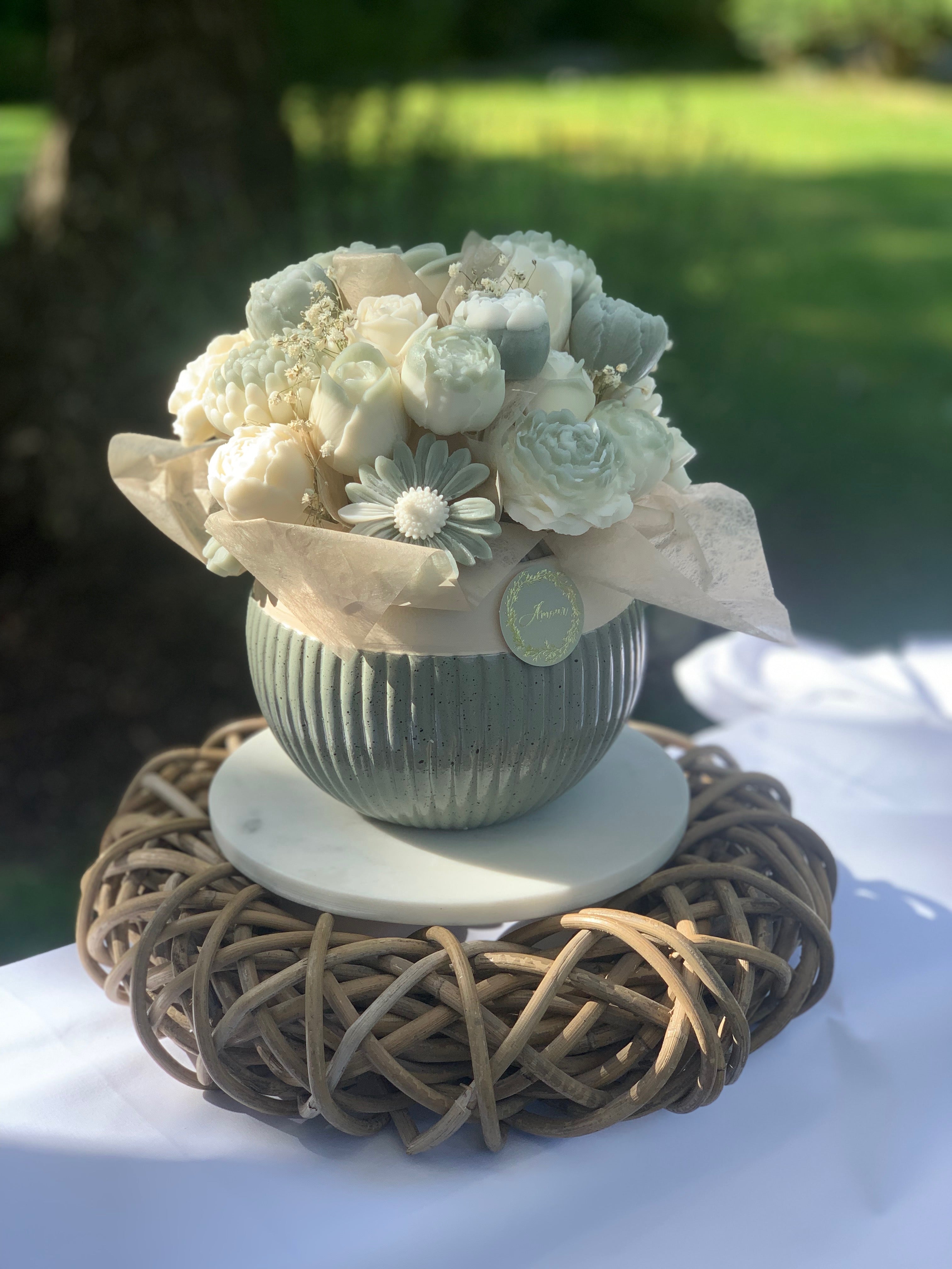 Bouquet de fleurs (20 à 25 fleurs)
