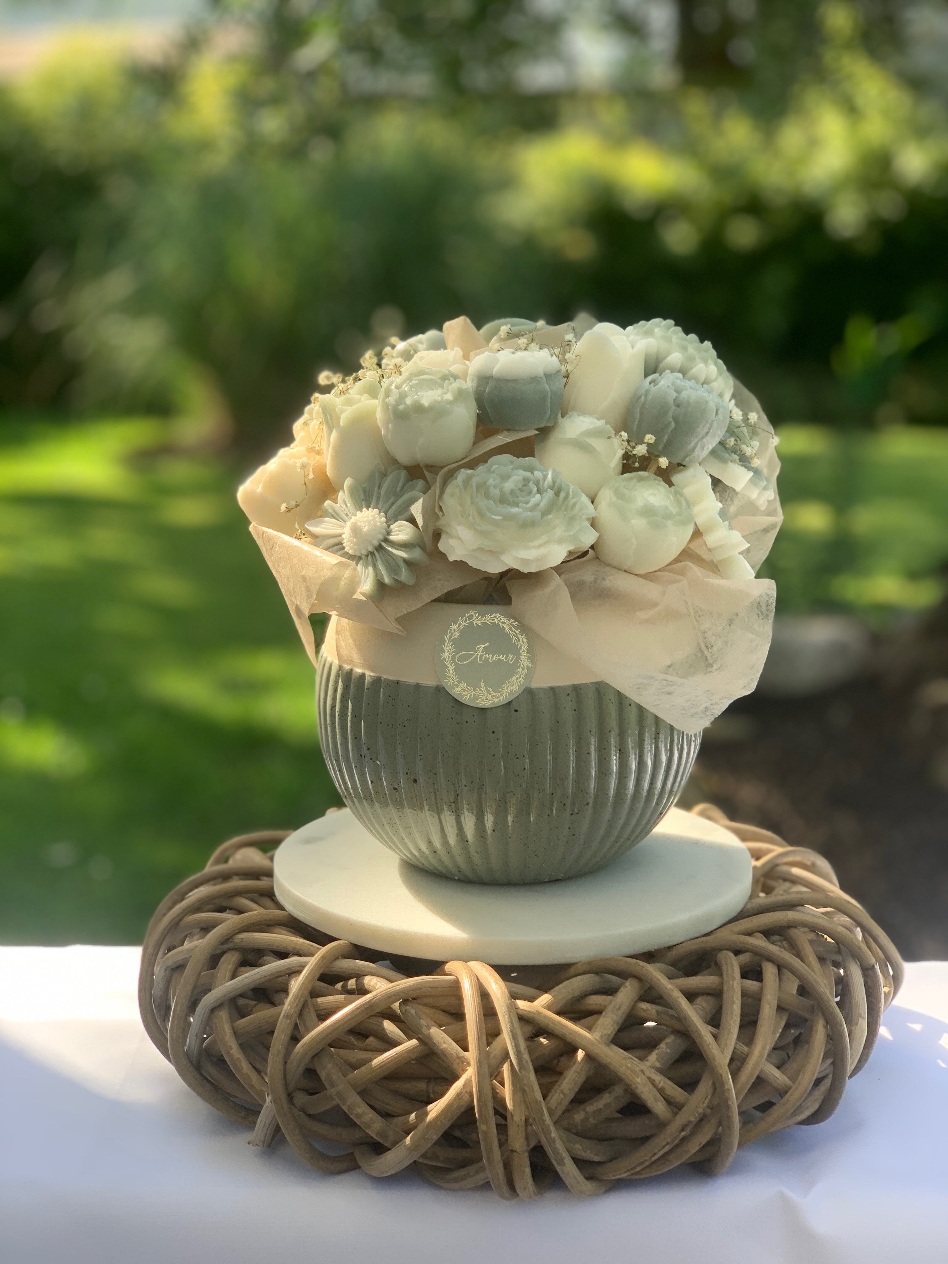 Bouquet de fleurs (20 à 25 fleurs)
