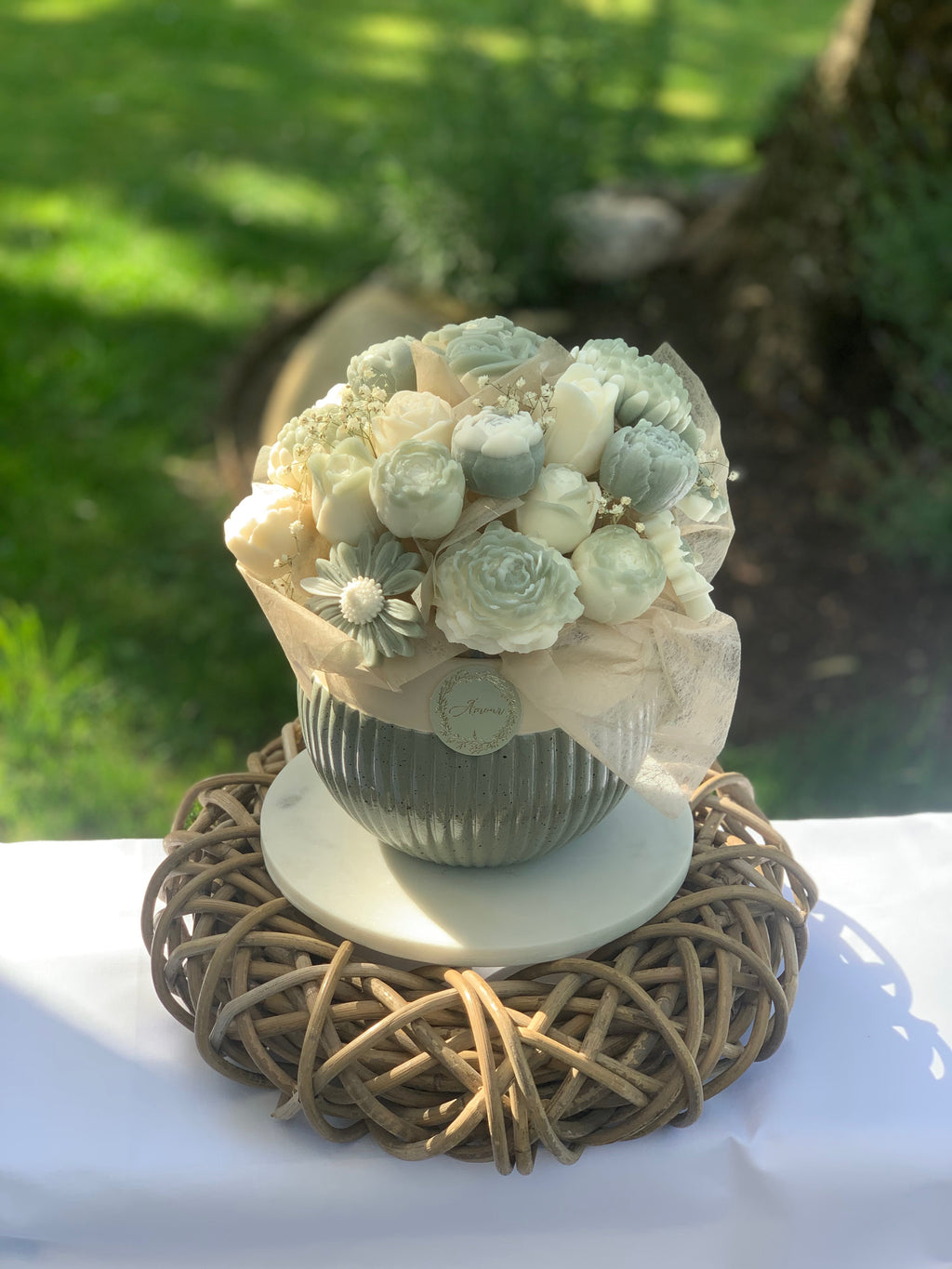 Bouquet de fleurs (20 à 25 fleurs)