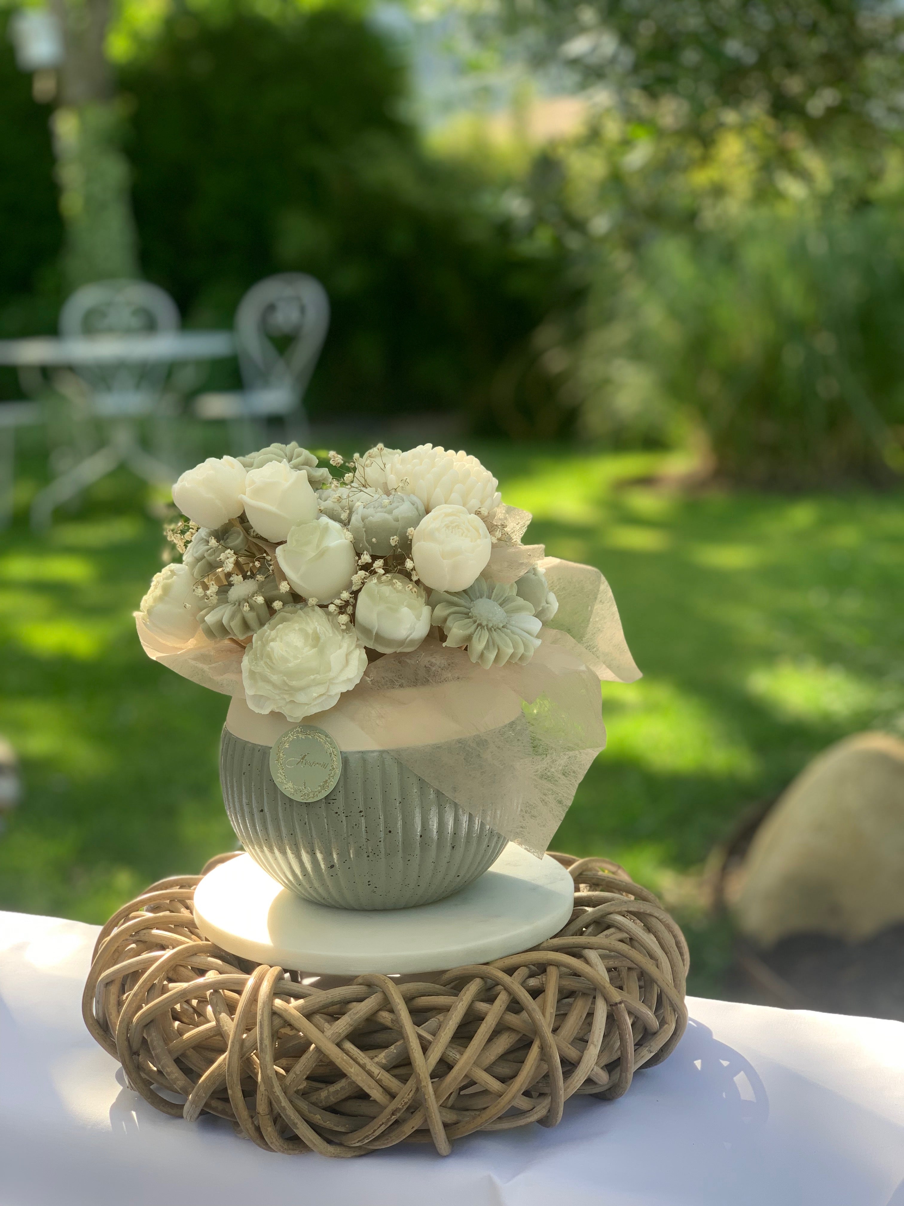 Bouquet de fleurs (20 à 25 fleurs)